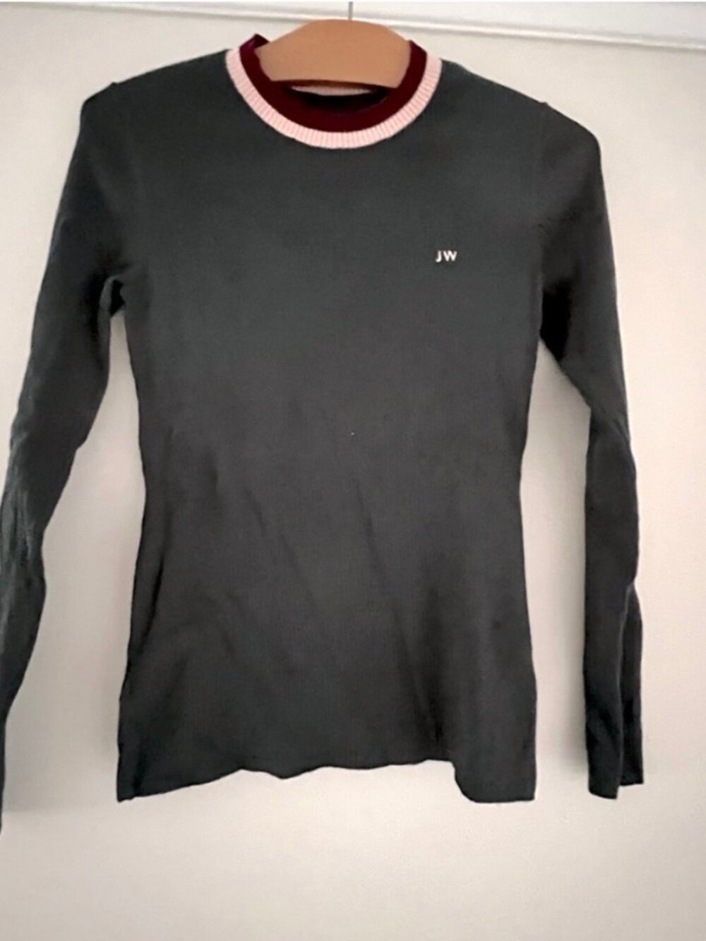 Racing Green Jack Wills ribbed fitted sweater